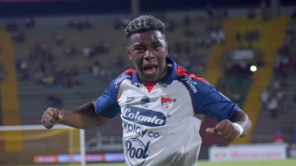 John Montaño anotó el segundo gol del DIM ante Tolima