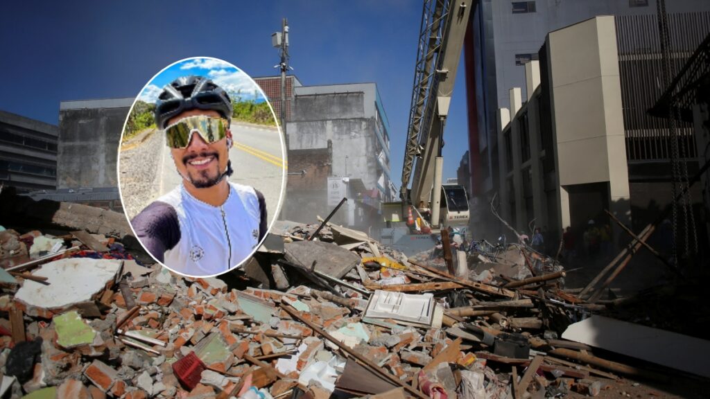 Johnatan Cañaveral, afectado por el terremoto