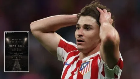 Agente de Julián Álvarez explota contra Gil Marín en medio de la tensión con el Atlético de Madrid