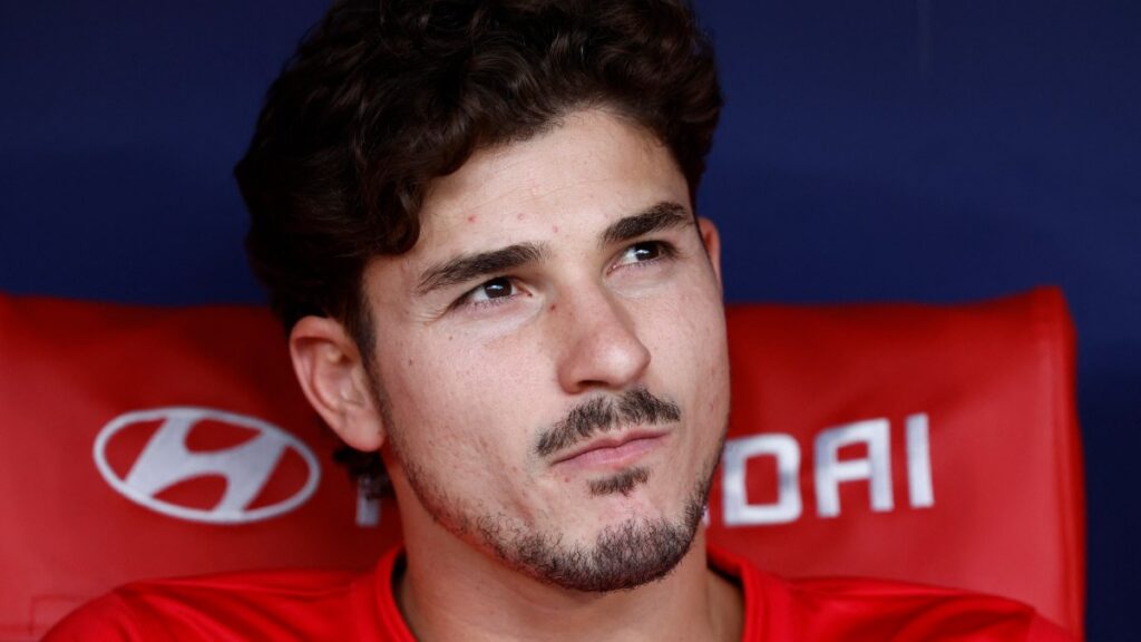Julián Álvarez con el Atlético de Madrid