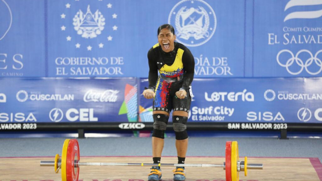 Julieth Rodriguez Levantamiento De Pesas