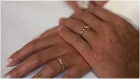 Cristiano Ronaldo y Georgina se dieron el sí: revelan la primera foto de su boda