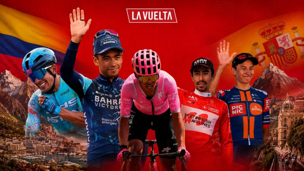 Colombianos en la Vuelta a España 2026.