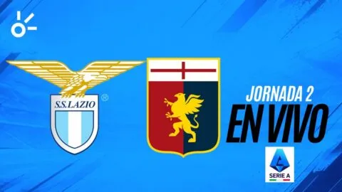 Lazio vs Genoa en vivo la Serie A 2026: resultado y goles de la jornada 2