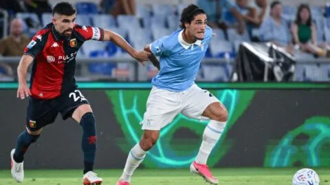 Johan Vásquez y el Genoa alargan su inicio negativo ante una Lazio que marcha perfecta