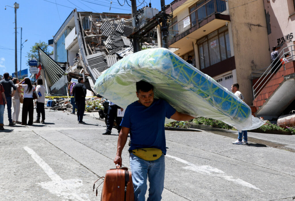 Terremoto en Manizales. - Andrés Camilo Valencia, Reuters.