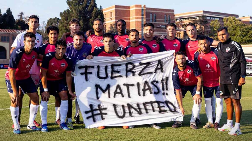 Matías Alejandro Pourrain, futbolista argentino del Miami United de la United Premier Soccer League, permanece detenido por el Servicio de Inmigración y Control de Aduanas de Estados Unidos (ICE)