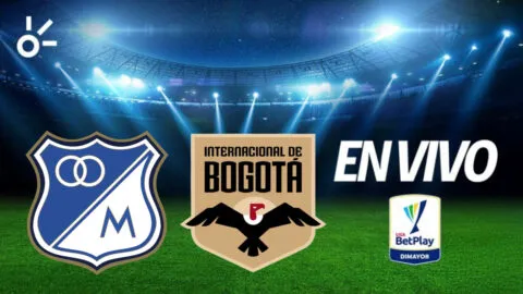 Millonarios vs Internacional de Bogotá, en vivo la Liga Betplay 2026 II: goles al momento, resultado y minuto a minuto de la fecha 8