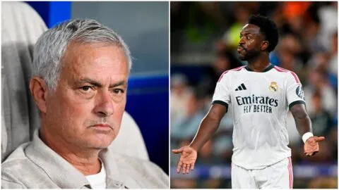 Mourinho denuncia el trato a Vinicius: “Hay bullying de adversarios y de público”