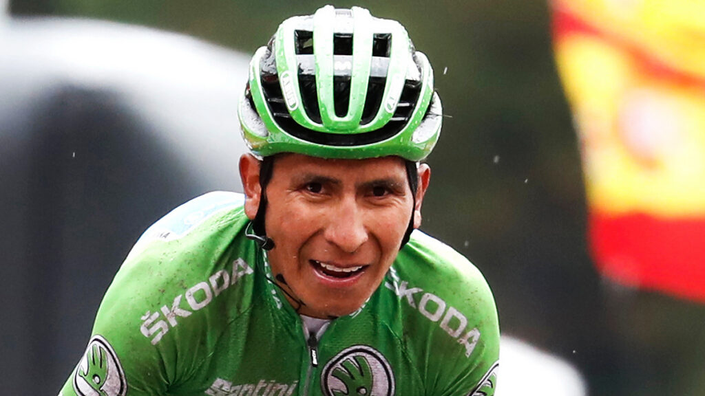 Nairo Quintana, ciclista colombiano. - Vizzor Image.