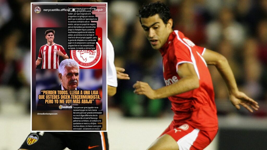 Nery Castillo responde a Tuca Ferretti por criticar la llegada de Hormiga González al Olympiacos
