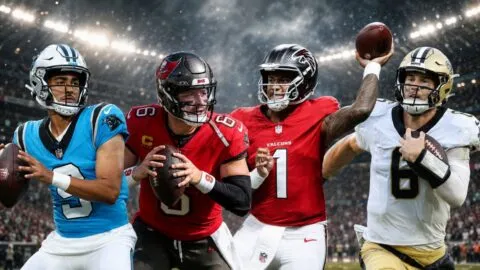 NFC Sur 2026: Saints, Buccaneers, Panthers y Falcons, la batalla por la división con récord perdedor