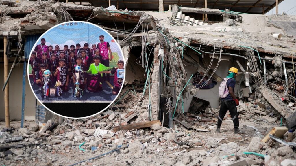 El equipo juvenil Obeliz FC regresa a México tras quedar varado por terremoto en Colombia