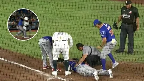 La LMB suspende dos partidos a Sandber Pimentel tras golpear a José Godoy en el Bravos vs Olmecas