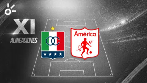 Posibles alineaciones de Once Caldas vs América de Cali por Liga BetPlay Dimayor 2026-II