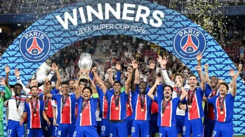 PSG conquista la Supercopa de la UEFA ante Aston Villa con un Doué decisivo
