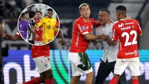 Jugadores de Botafogo buscan agredir a técnico de Cienciano tras eliminación en Copa Sudamericana