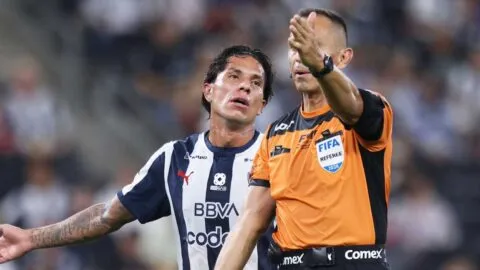 Rayados sufre polémica anulación del gol ante San Luis