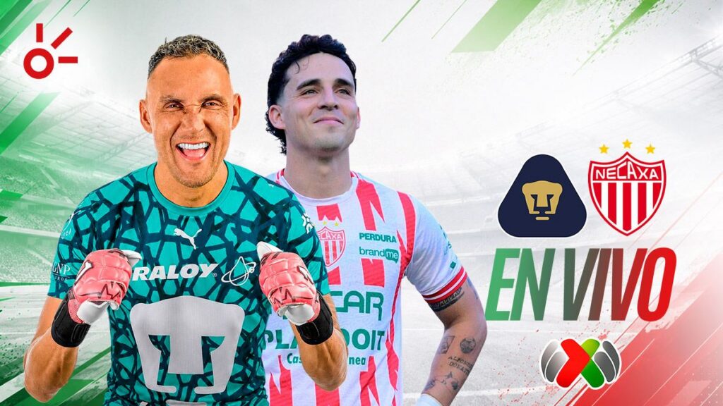 Pumas vs Necaxa en vivo el partido de la jornada 5 de la Liga MX: resultado y goles hoy, Apertura 2026