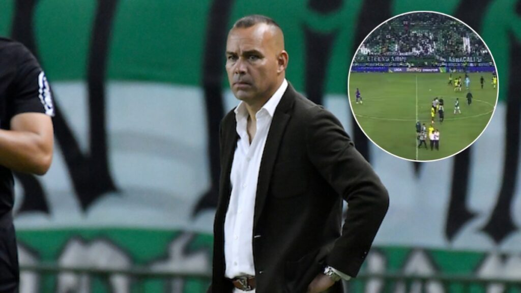 Rafael Dudamel critica el comportamiento de Pablo Peirano.