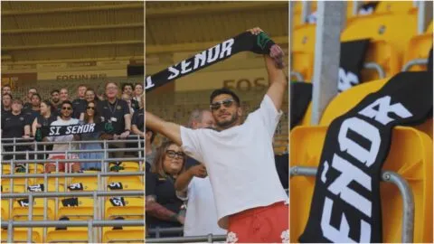 “Sí, señor”: el gesto de Raúl Jiménez y su familia con los aficionados de Wolves