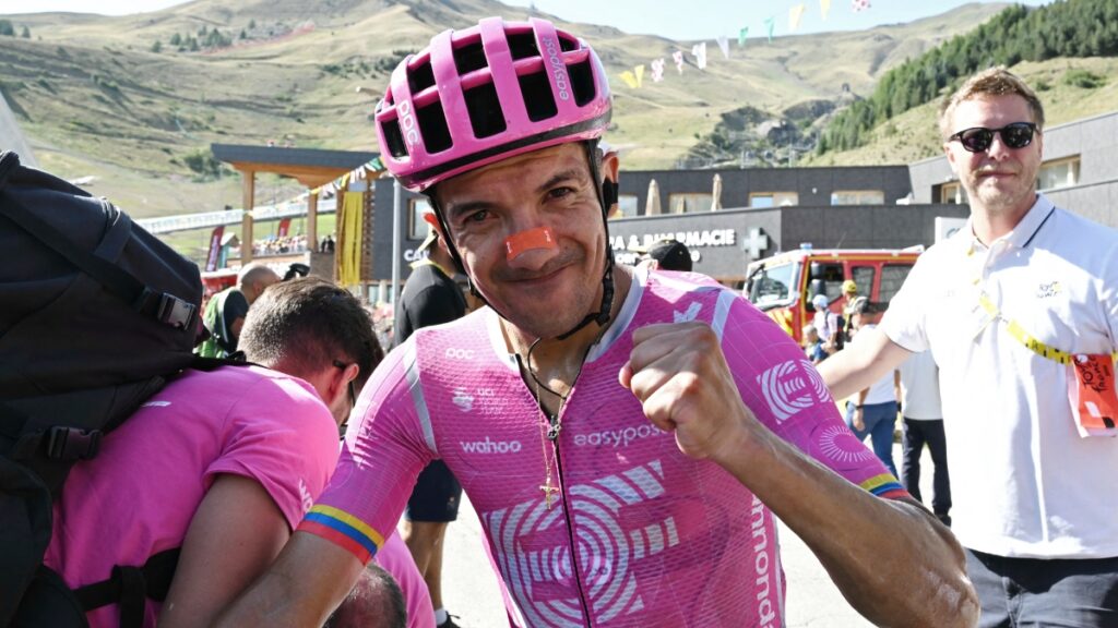 Richard Carapaz, ciclista ecuatoriano
