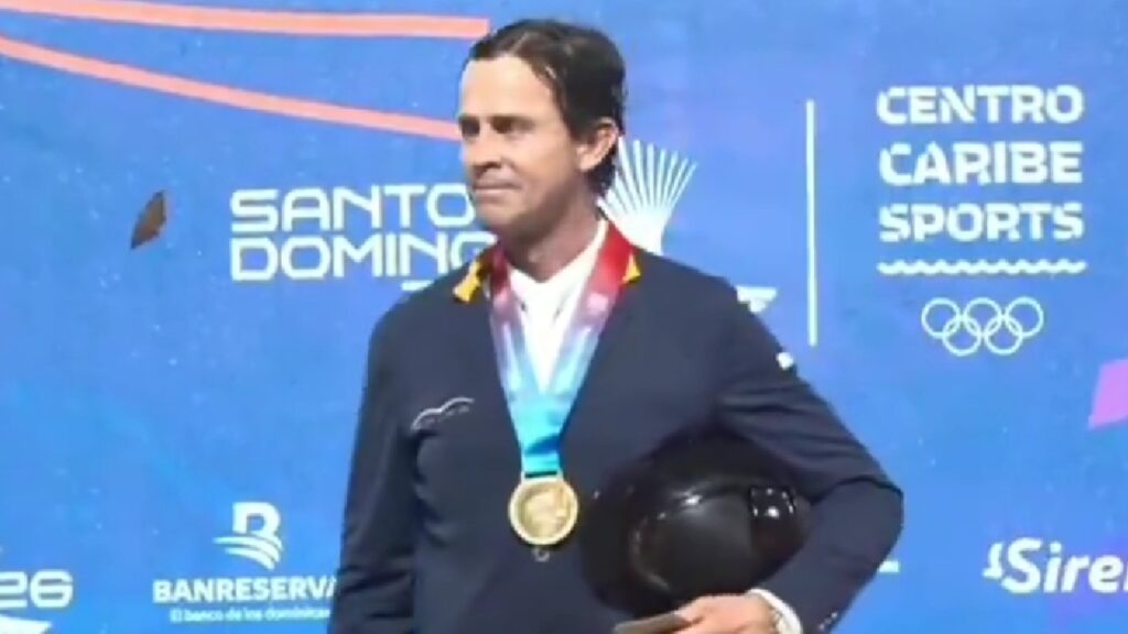 Roberto Terán, medallista de oro