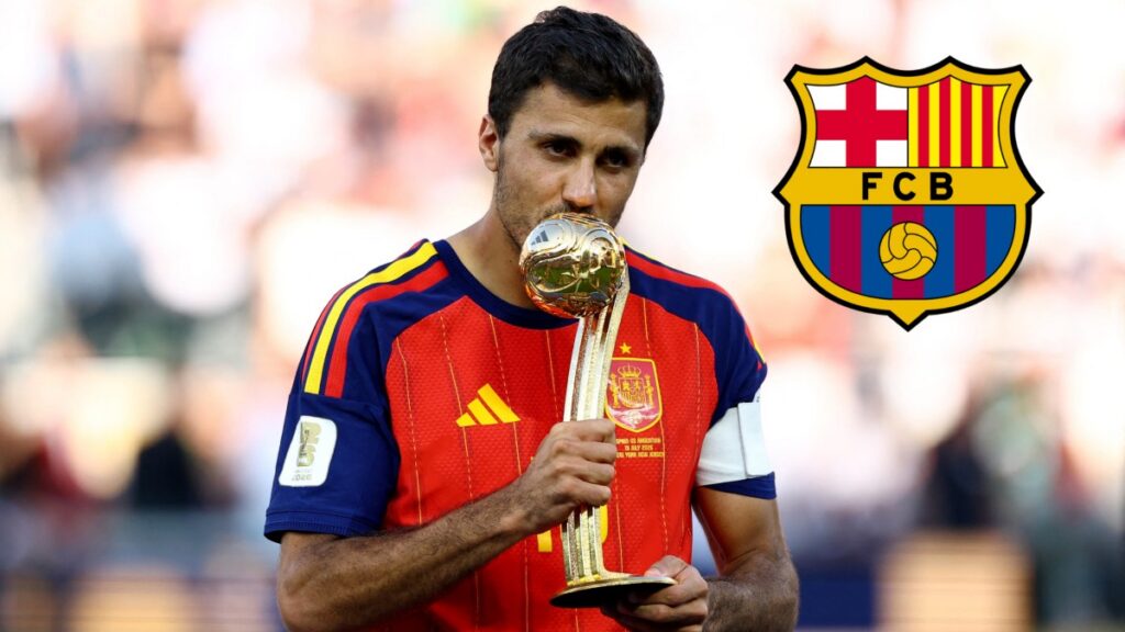 Rodri cada vez más cerca del Barcelona | REUTERS/Kai Pfaffenbach