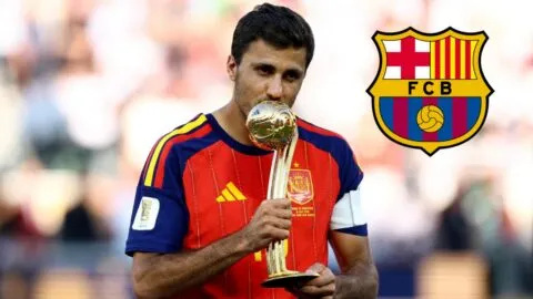 Barcelona acelera por Rodri y hace cuentas parar buscar cerrar el fichaje estrella