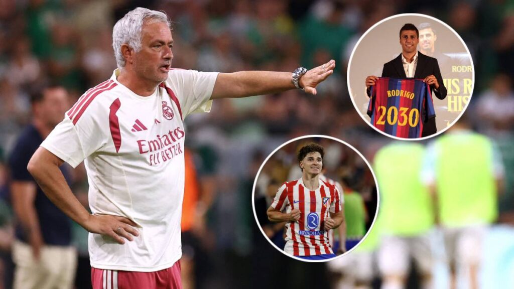 Rodri, Julián, Mbappé y Vinicius: Mourinho habla sin filtros del nuevo Real Madrid.