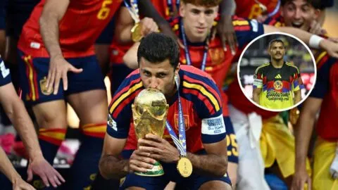 Rodri y la vez que jugó con Jonathan dos Santos
