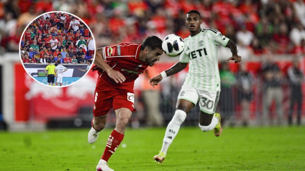 Rosales es expulsado y Austin FC queda en inferioridad ante Toluca.
