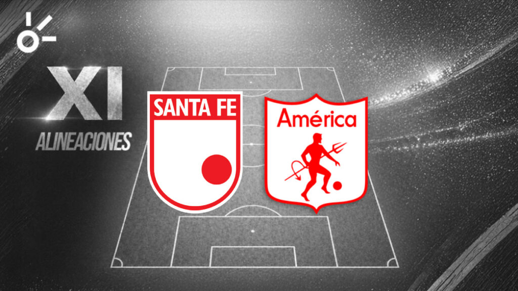 Santa Fe y América de Cali se enfrentan en Bogotá.