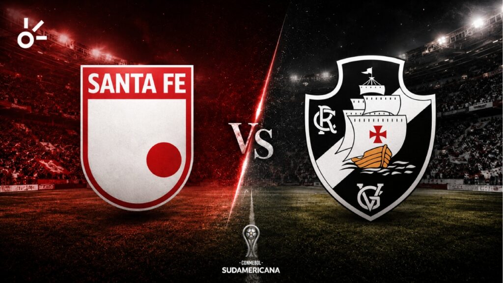 Toda la información previa de la llave entre Independiente Santa Fe y Vasco Da Gama de Brasil en los cuartos de final de Copa Sudamericana