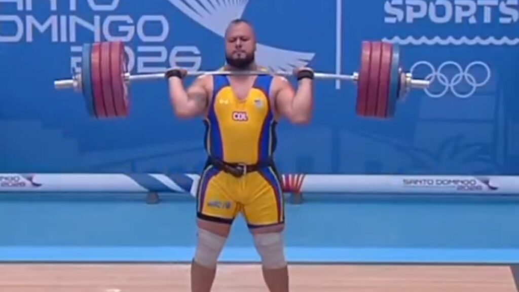 Santiago Cossio, pesista colombiano