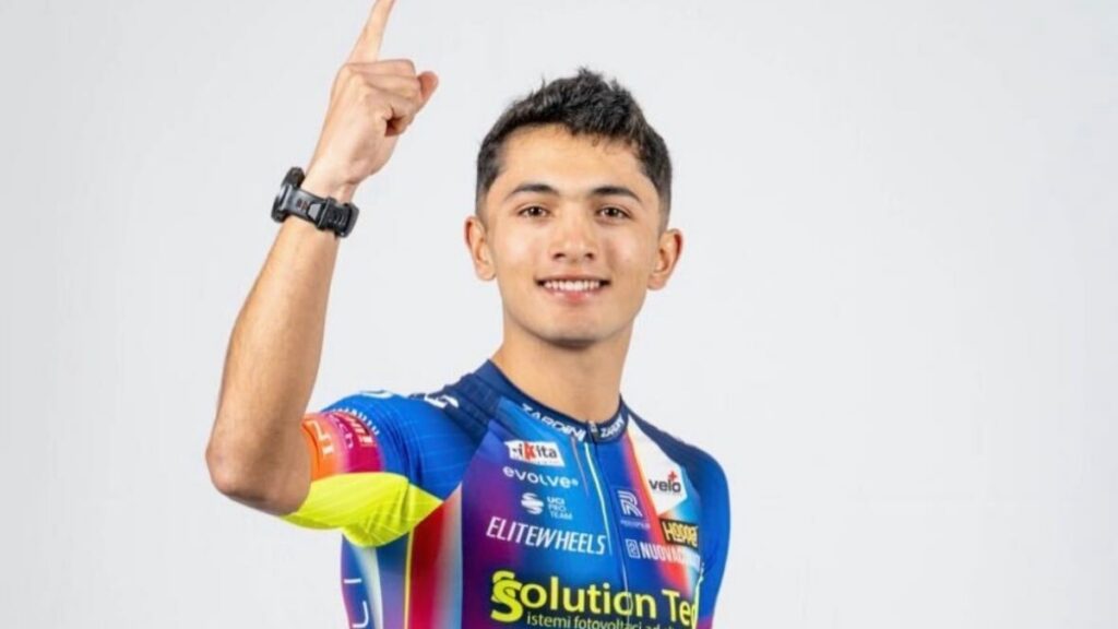 Santiago Umba, ciclista colombiano