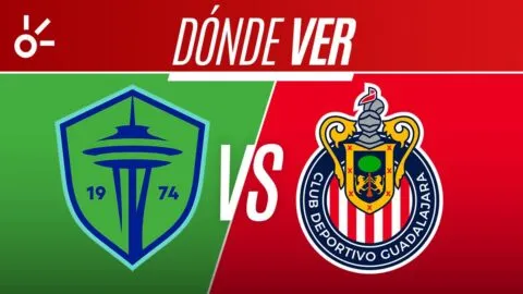 Seattle Sounders vs Chivas en vivo la Leagues Cup 2026: horario y dónde ver el partido de la jornada 3