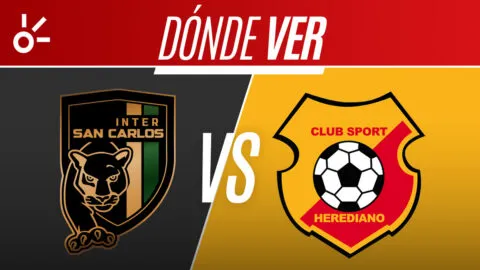 Inter San Carlos vs Herediano en vivo: dónde mirar la Liga de Costa Rica 2026