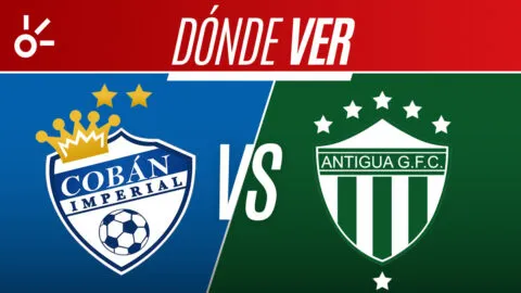 Cobán Imperial vs Antigua GFC en vivo: dónde mirar la Liga de Guatemala 2026