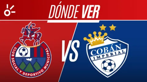 Municipal vs Cobán Imperial en vivo: dónde mirar la Liga de Guatemala 2026