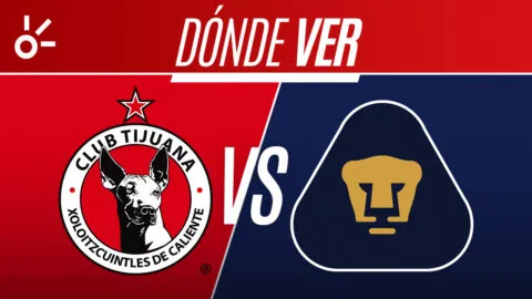 Tijuana vs Pumas en vivo la Liga MX: horario, alineaciones y dónde ver el partido del Apertura 2026; jornada 6