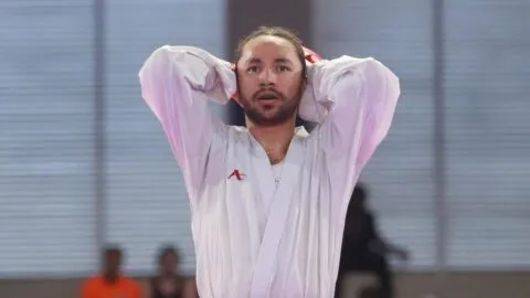 ¡Patada dorada! Sergio Rodríguez se baña en oro en el karate de los Juegos Centroamericanos 2026