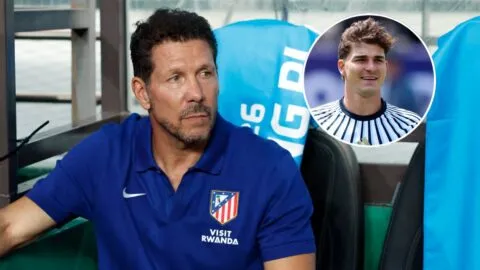 Simeone asegura la continuidad de Julián Álvarez: “El dueño ha sido tajante, está claro”