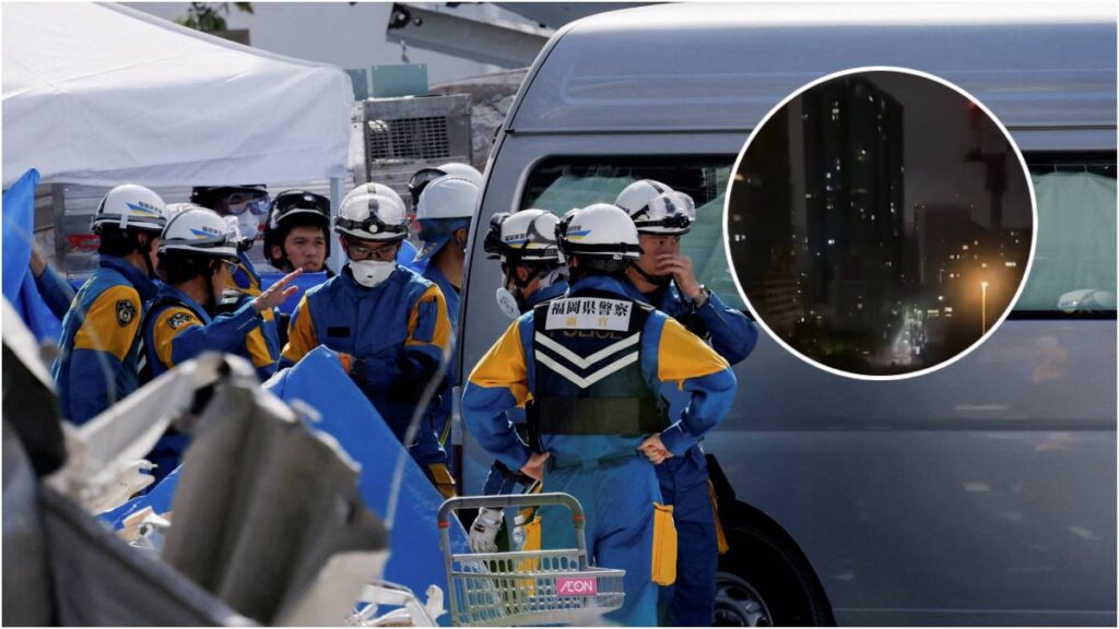 Sismo en Japón de 5.9 sacude Tokio: 23 heridos y alerta por posibles réplicas.