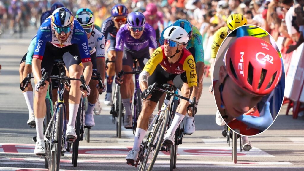 Sprint final etapa 8 Vuelta a España