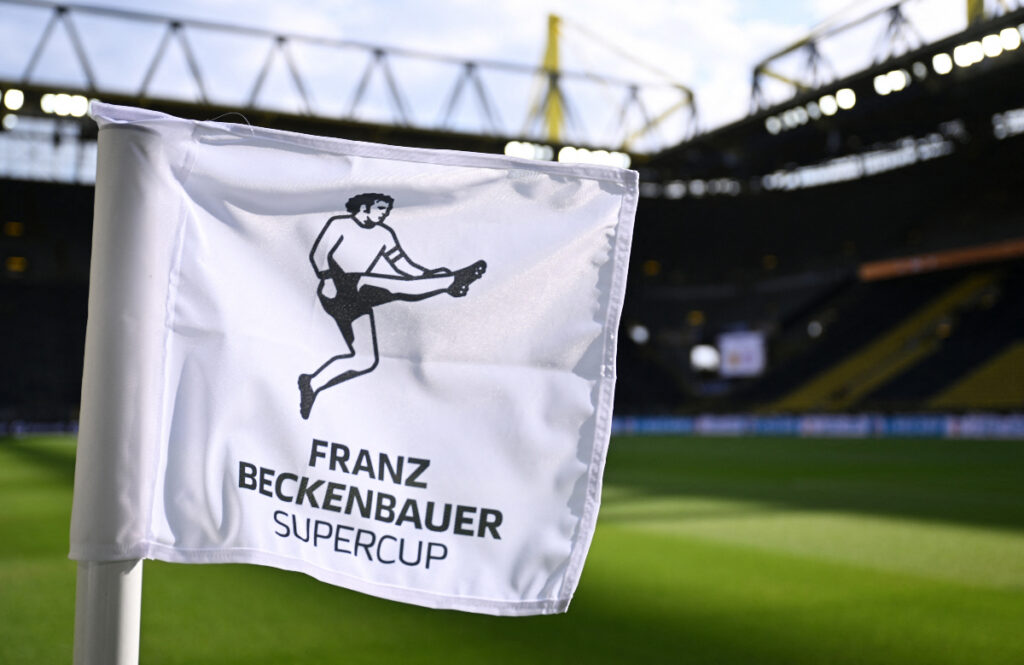 Banderín de la Supercopa de Alemania. - Teresa Kroeger, Reuters.