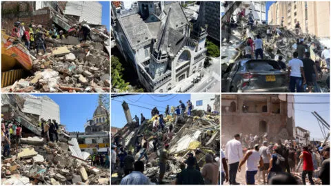 Terremoto en Colombia, en imágenes: así se vivió el temblor de 7.4, hoy 10 de agosto, en las principales ciudades