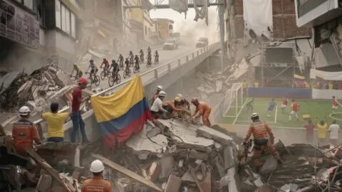 Fútbol y ciclismo en el marco de emergencia por el terremoto: ¿Debe parar la actividad deportiva?
