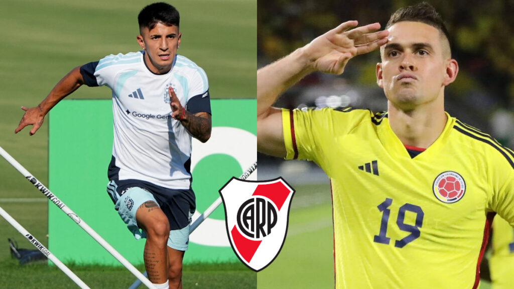 Thiago Almada Santos Borre River Plate