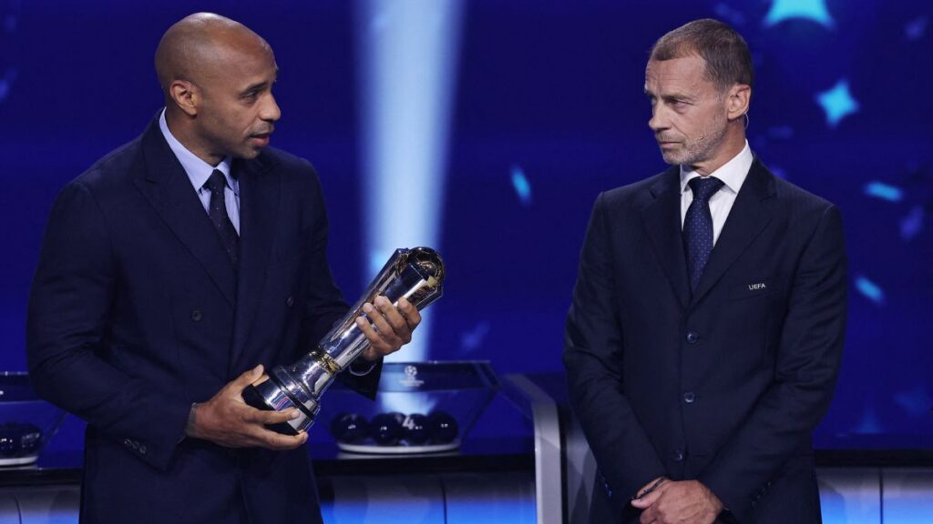 Thierry Henry recibe el UEFA President’s Award